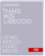 PDF LISTINO THAIS IKS LIBECCIO